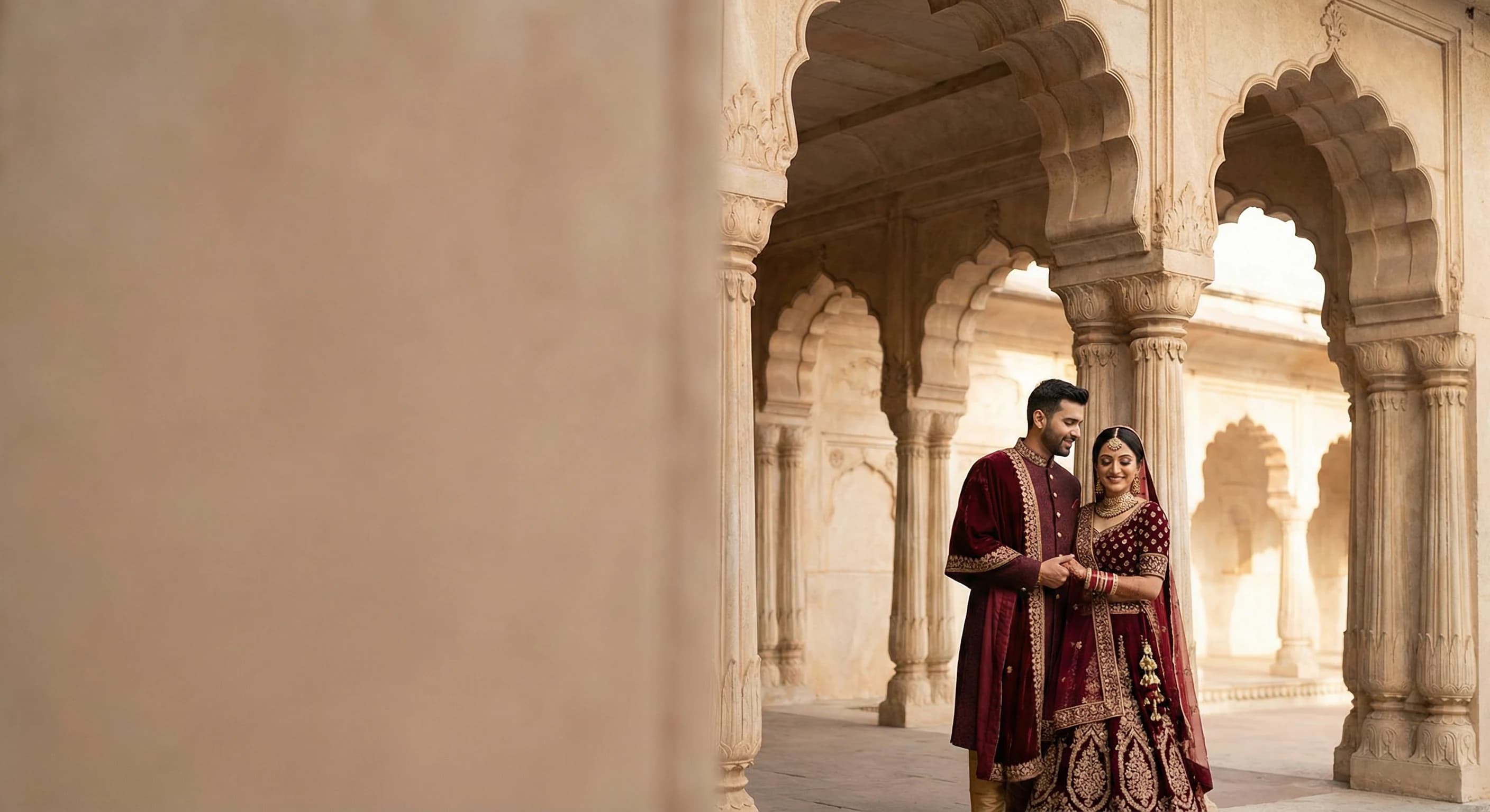 Handstitched Pakistani bridal couture dress